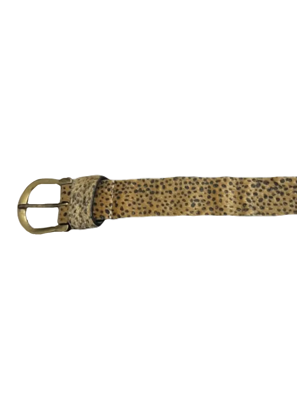 Cheetah Print Belt
