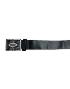 Bedazzled Buckle Black Belt