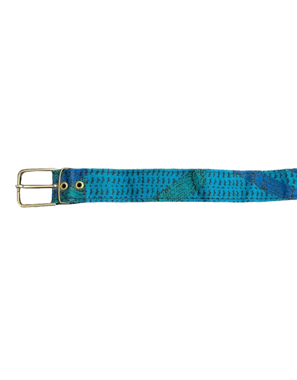 Printed Blue Belt