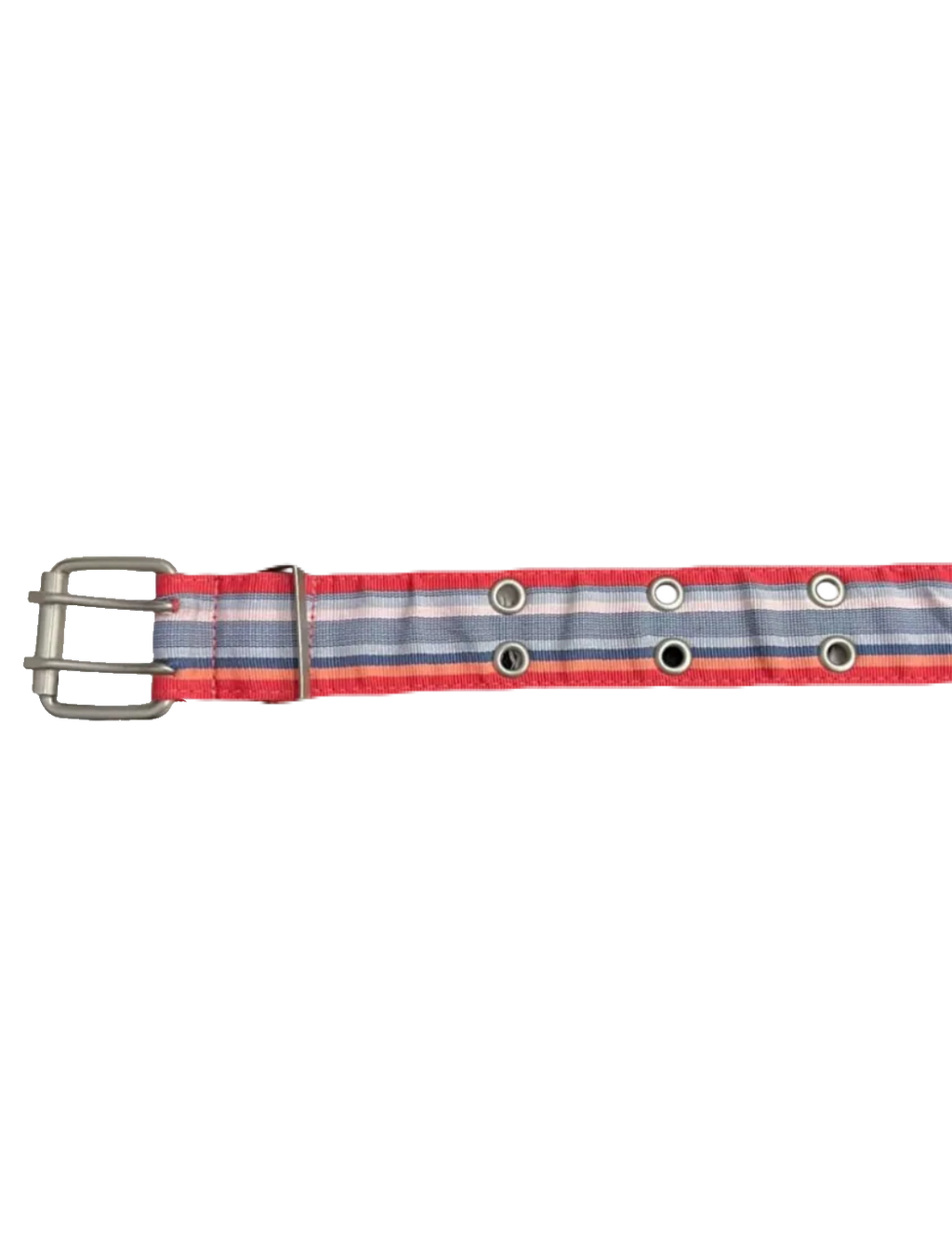 Pink & Blue Double Hole Belt