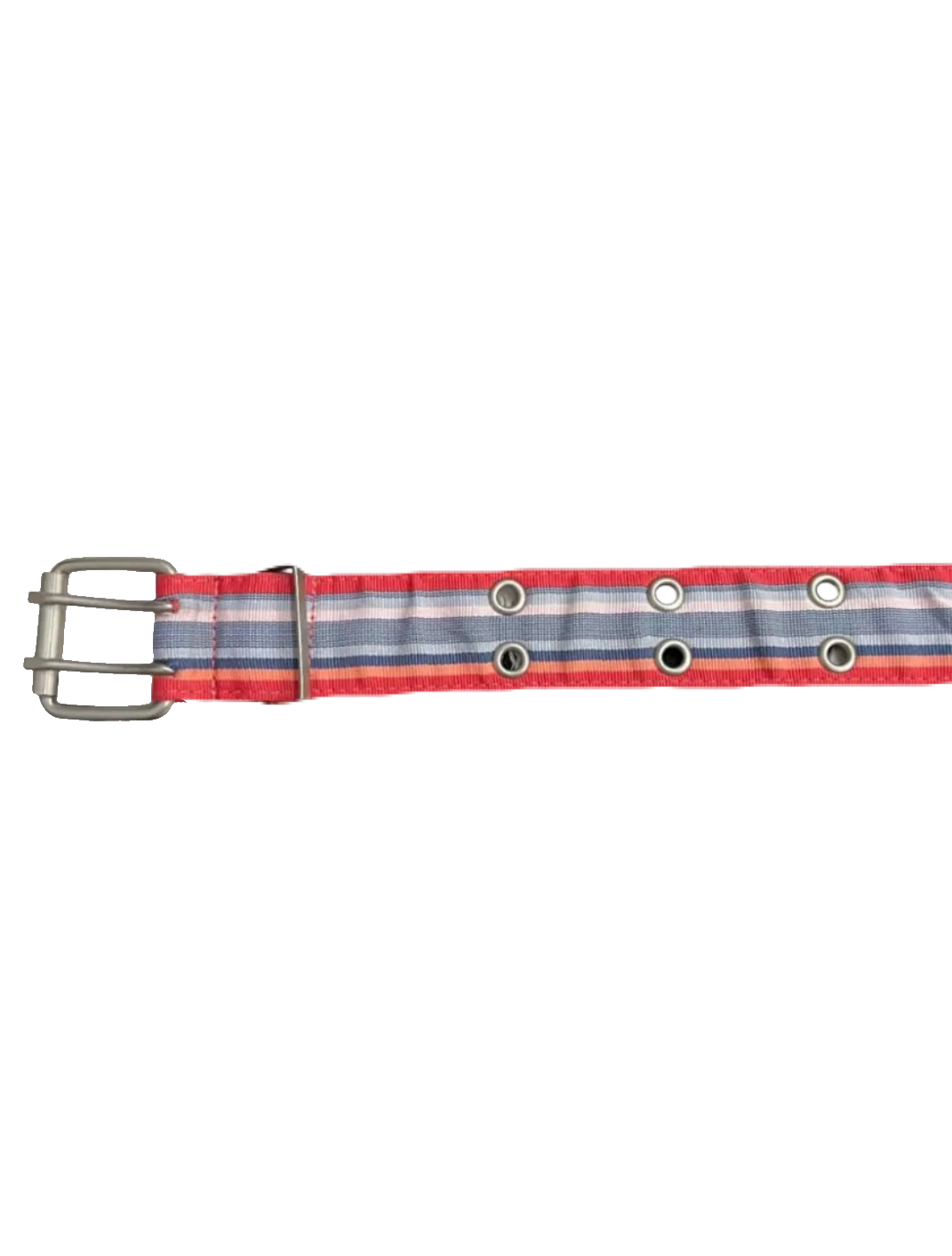 Pink & Blue Double Hole Belt