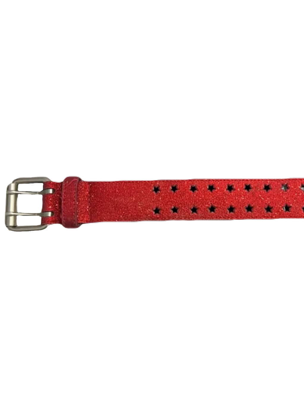 Red Stars Glitter Belt