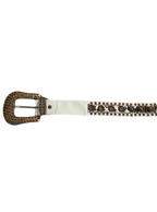 Vintage Bedazzled Buckle Belt