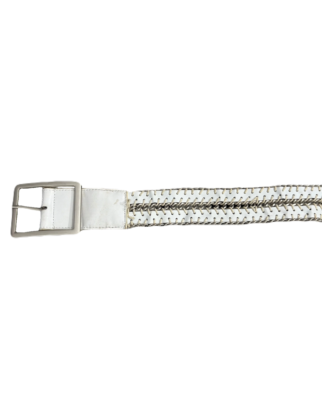 White Chain Belt