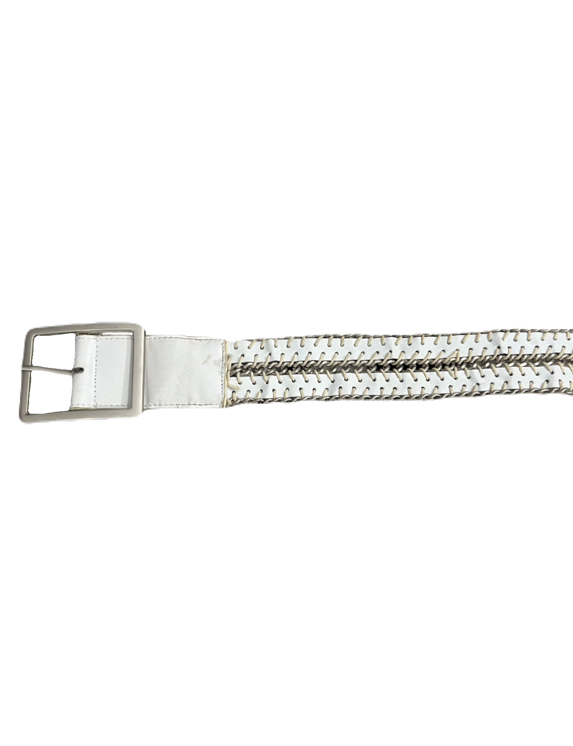 White Chain Belt