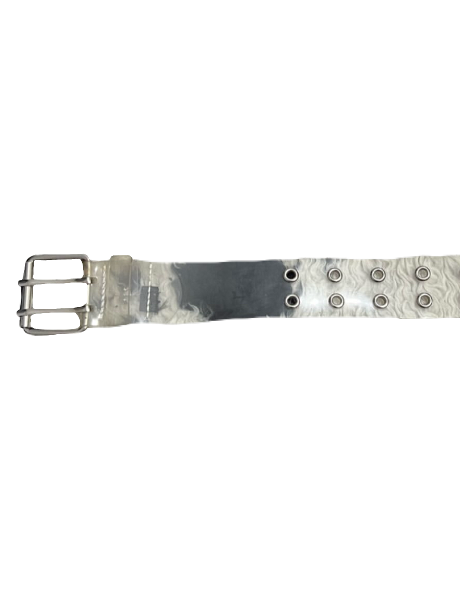 Transparent Double-Hole Belt
