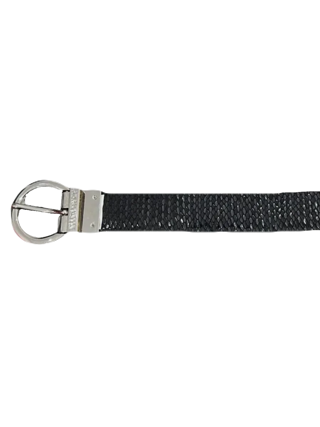 Ellen Tracy Black Scaled Belt