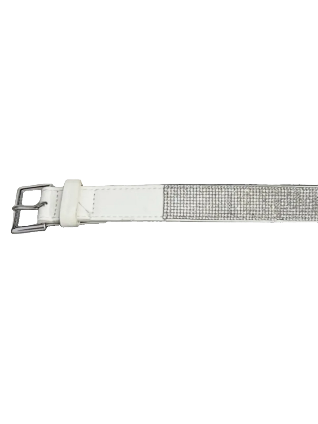 Silver Rhinestones Belt